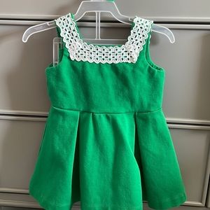 Janie and Jack 12-18 mo dress, matching bloomers.